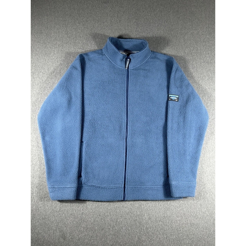 Orvis Classic Collection Full-Zip Fleece Jacket Blue Size Large